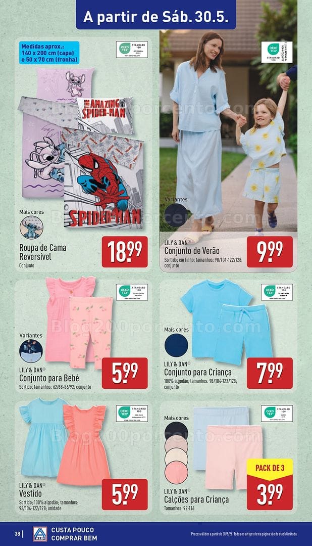 Antevisão Folheto ALDI Bazar Promoções a partir de 30 maio